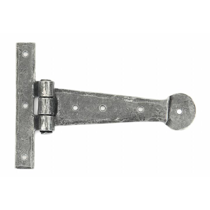 Pewter 6inch T Hinge (pair)