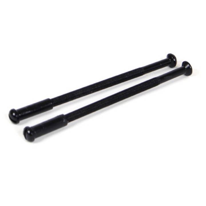 Black 5MM Male & Female Screws (2)