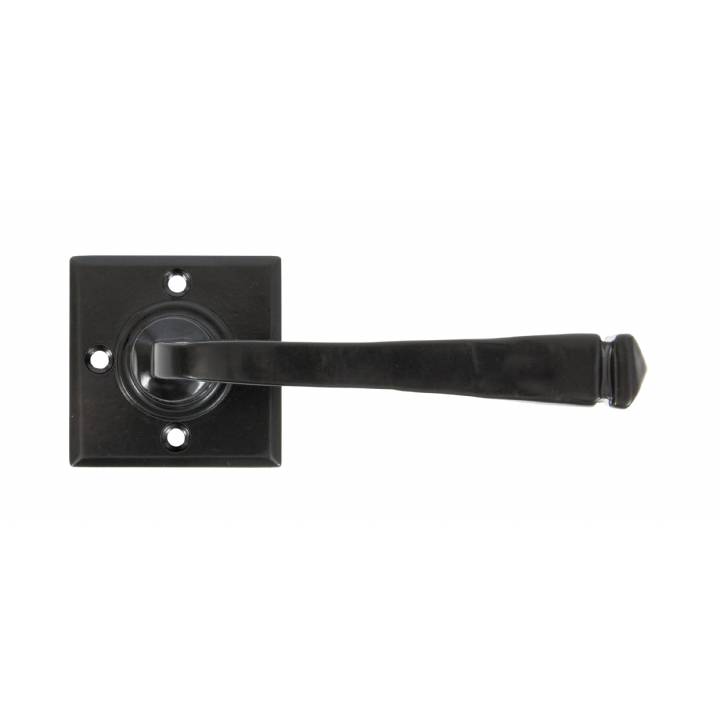 Black Avon Lever on Rose Set Unsprung