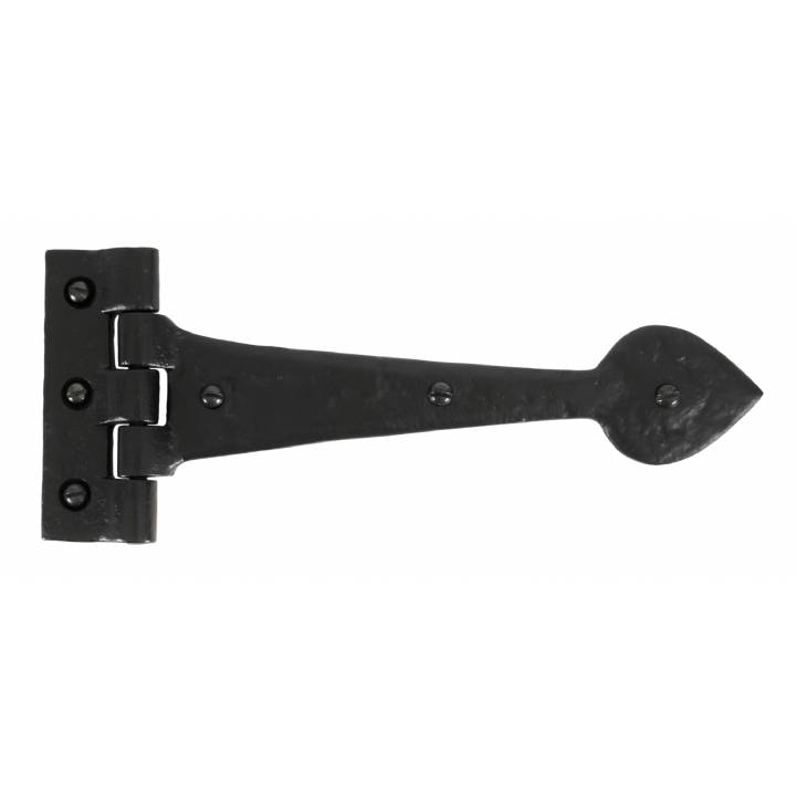 Black 10 1/2inch Antique T Hinge (pair)