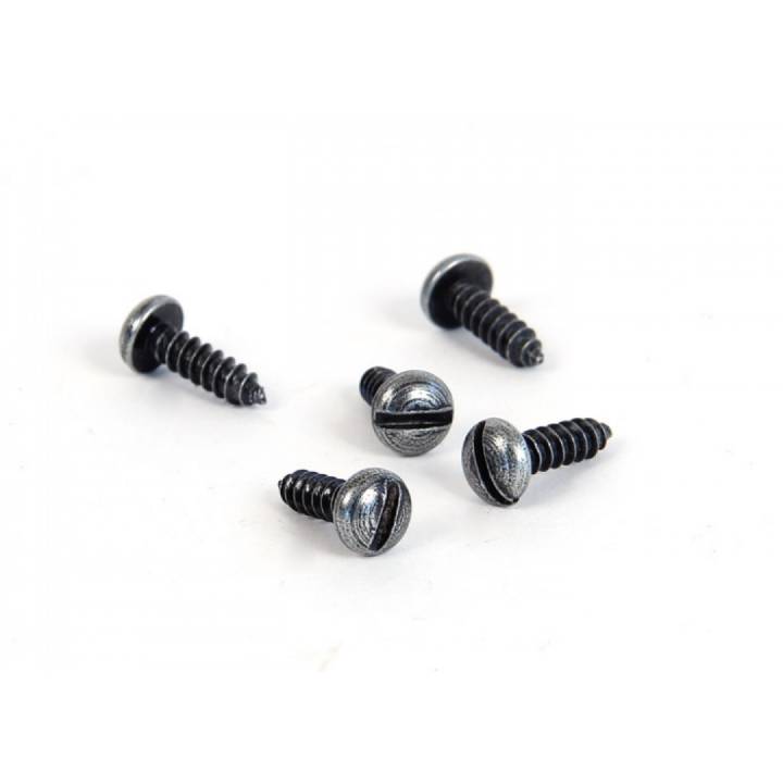 Pewter 6 x  1/2inch Round Head Screws (25)