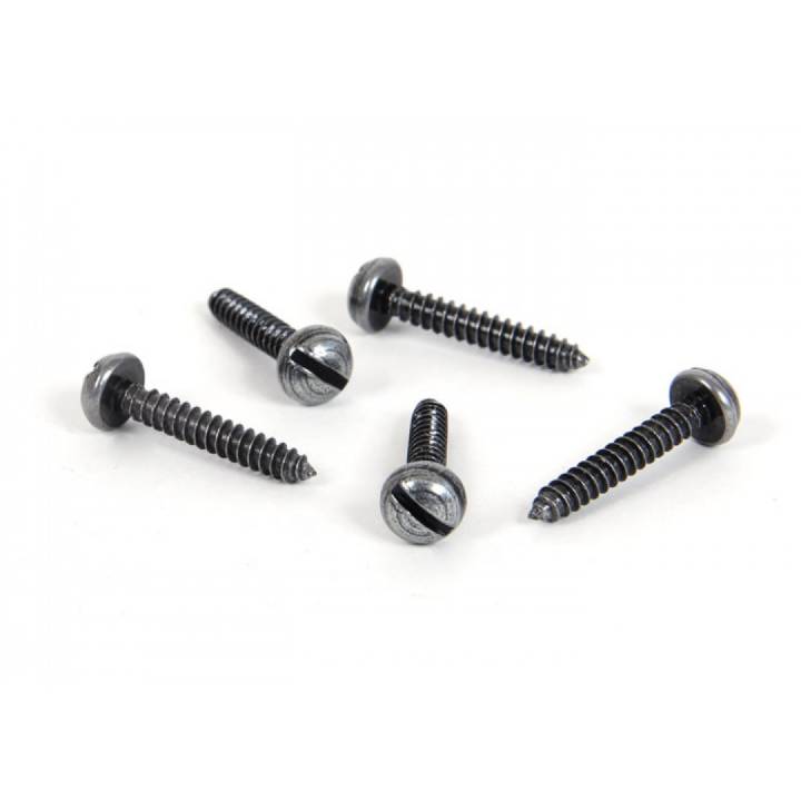 Pewter 8 x 1inch Round Head Screws (25)