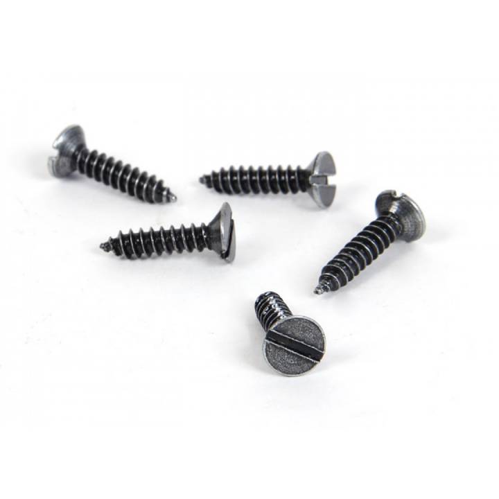 Pewter 8 x 1inch Countersunk Screws (25)