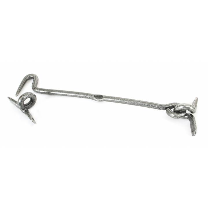 10inch Forged Cabin Hook - Pewter