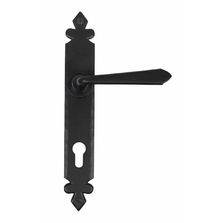 Cromwell Lever Espag. Lock Set - Black