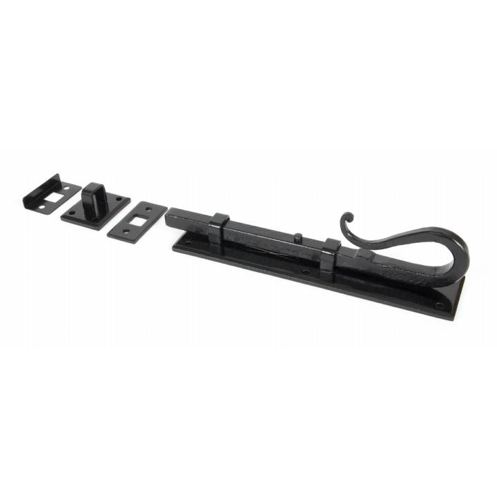 Black 8inch Shepherdinchs Crook Universal Bolt