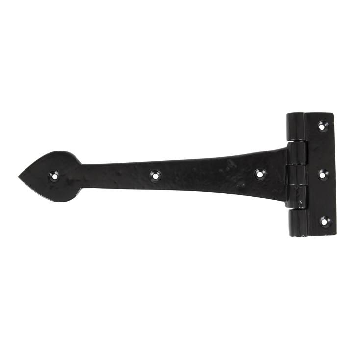 Smooth T Hinge 10.5inch (pair) - Black