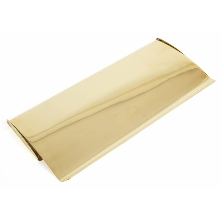 Polished Brass Small Letterplate Cover