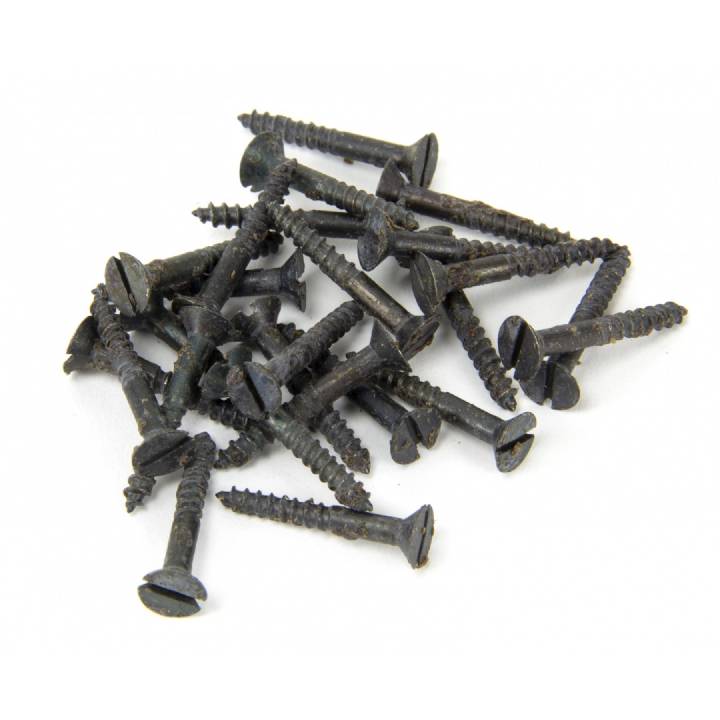 6 x 1inch Countersunk Screws (25) - Beeswax