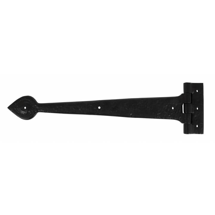 Antique T Hinge 16inch (pair) - Black