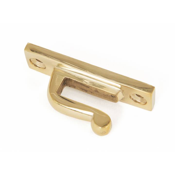 Hook Plate - Polished Brass