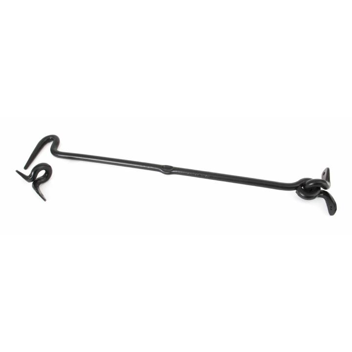 16inch Forged Cabin Hook - Black