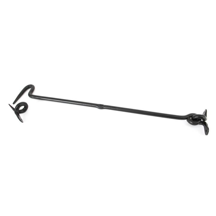 18inch Forged Cabin Hook - Black