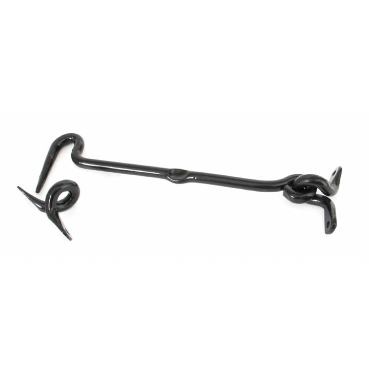 8inch Forged Cabin Hook - Black