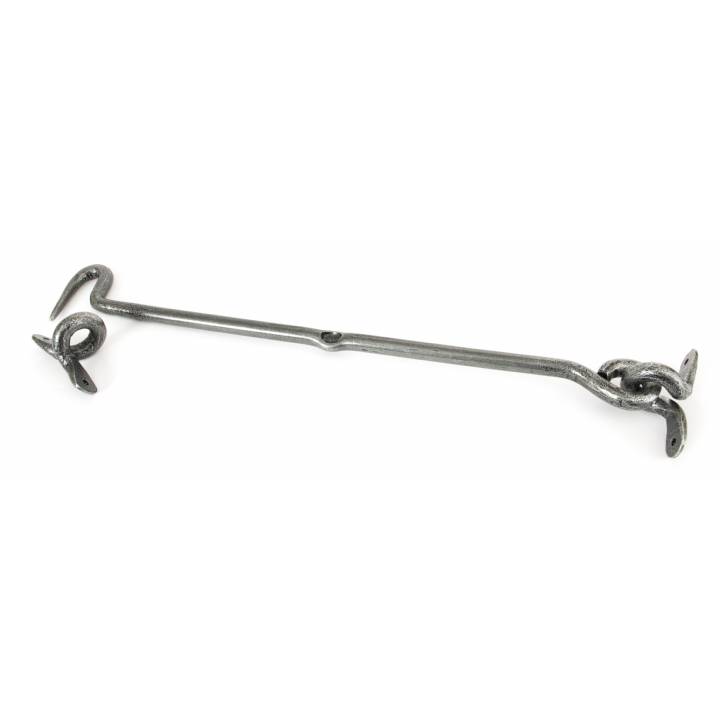 18inch Forged Cabin Hook - Pewter