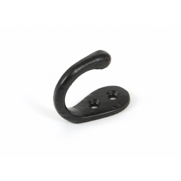 Single Robe Hook  - Black