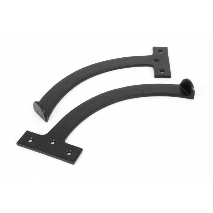 8 1/2inch Quadrant Stay (pair) - Black