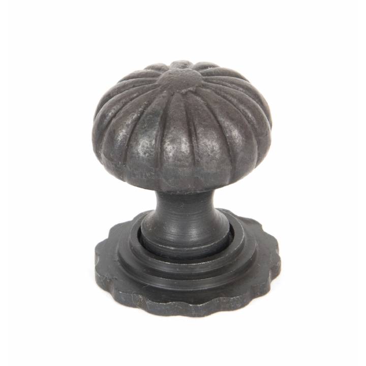 Beeswax Cabinet Knob with Base - Small