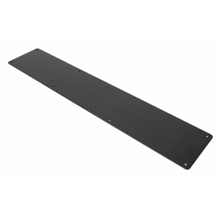 Black Kick Plate - Large