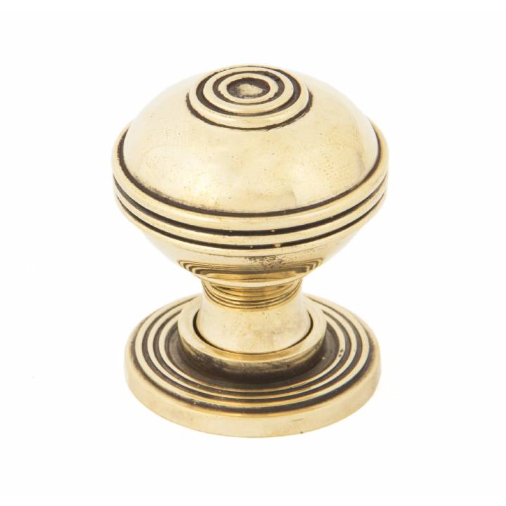 Aged Brass Prestbury Cabinet Knob - Small