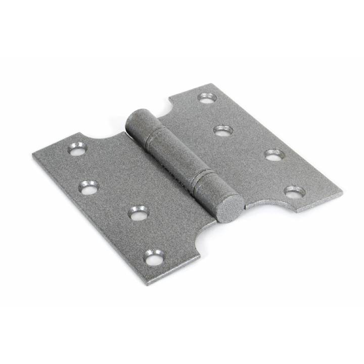 4inch x 2inch Ball Bearing Parliament Hinge SS (pair) - Pewter