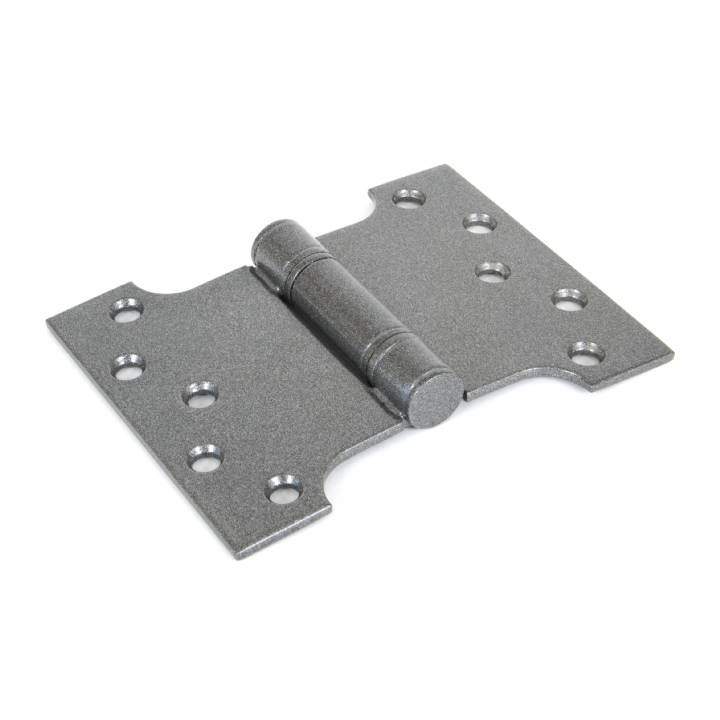 4inchx3inch Ball Bearing Parliament Hinge SS (pair) - Pewter