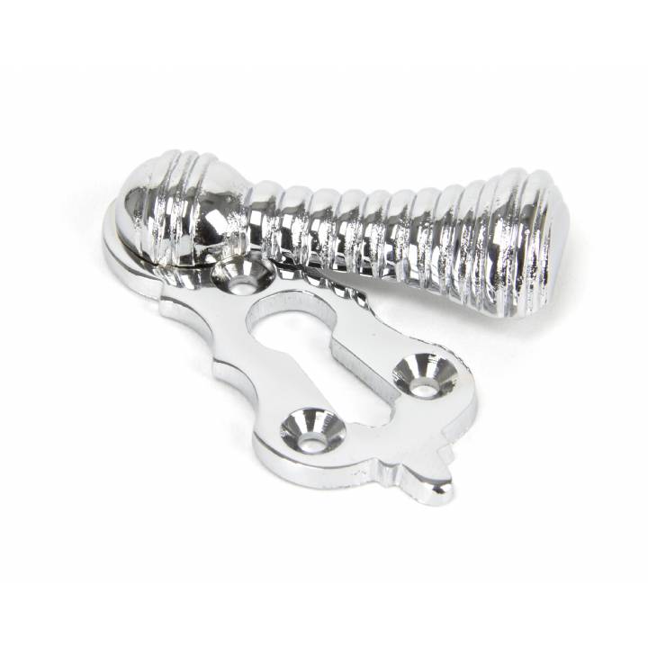 Polished Chrome Beehive Escutcheon