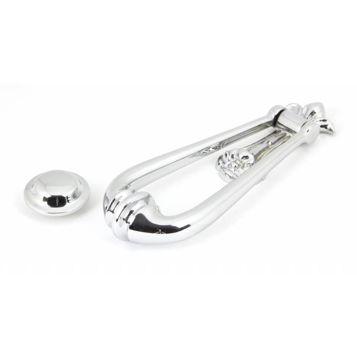 Polished Chrome Loop Door Knocker