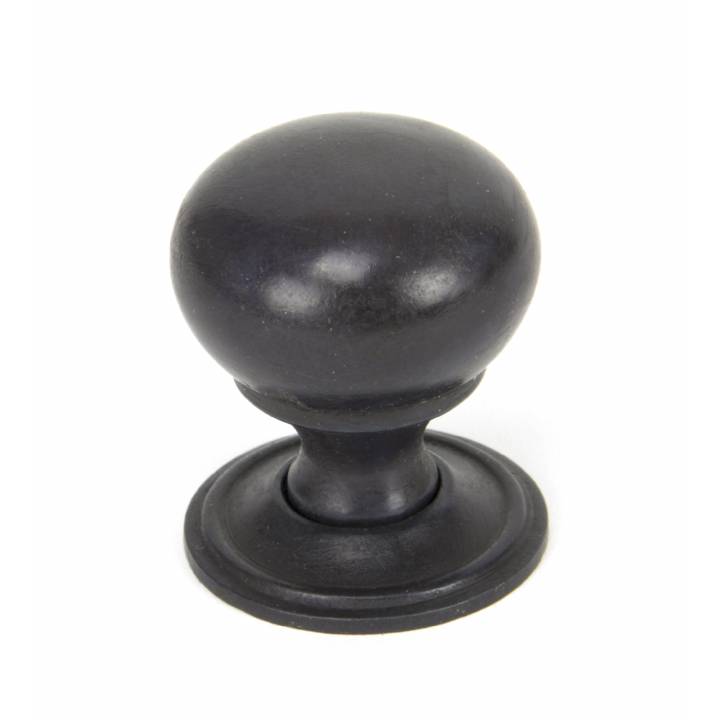 Aged Bronze Mushroom Cabinet Knob - Small