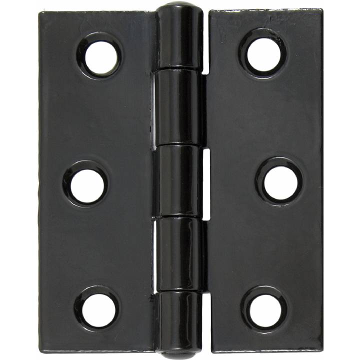 Black 3inch Heavy Duty Butt Hinge (pair)