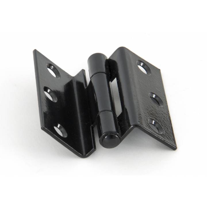 Black 2inch Stormproof Hinge 1951 (pair)