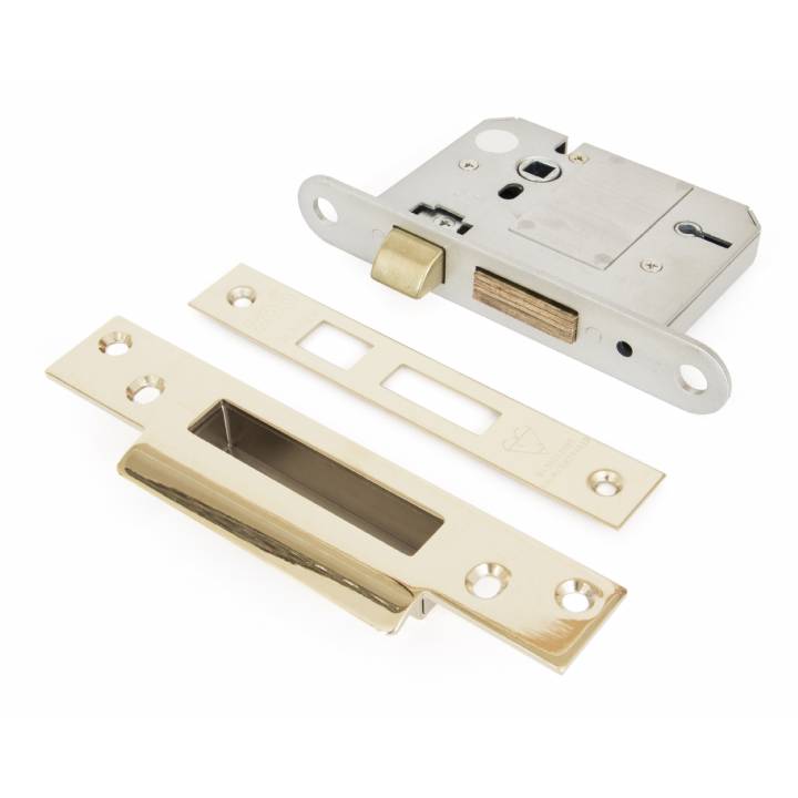 PVD 3inch 5 Lever BS Sash Lock
