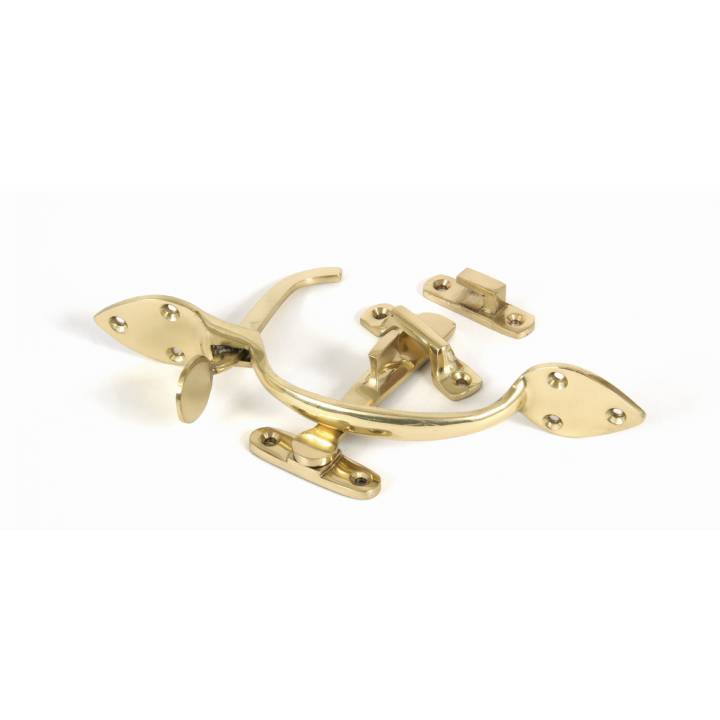 Polished Brass Sufolk Latch Set