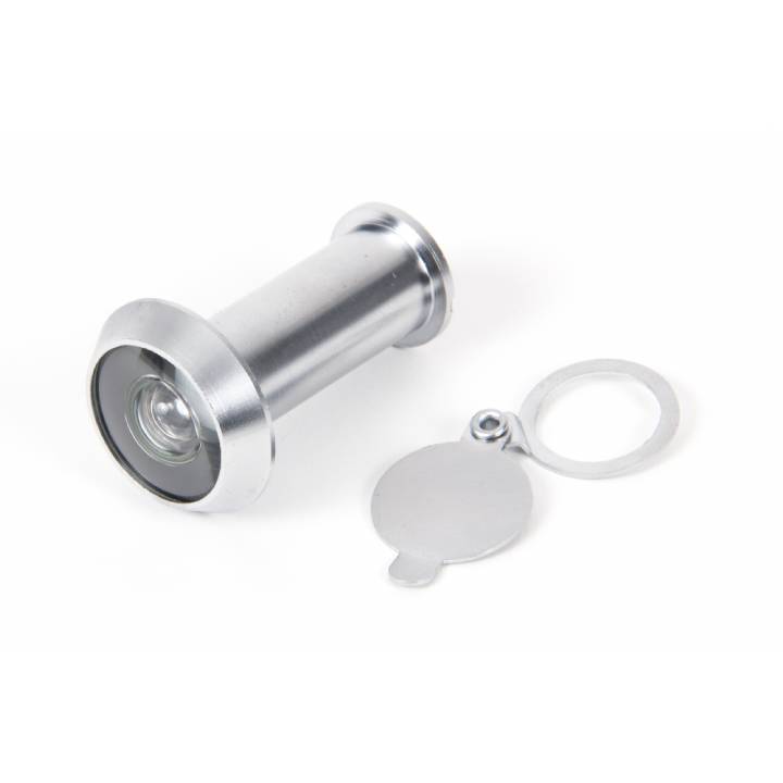 Satin Chrome Door viewer 180 degrees