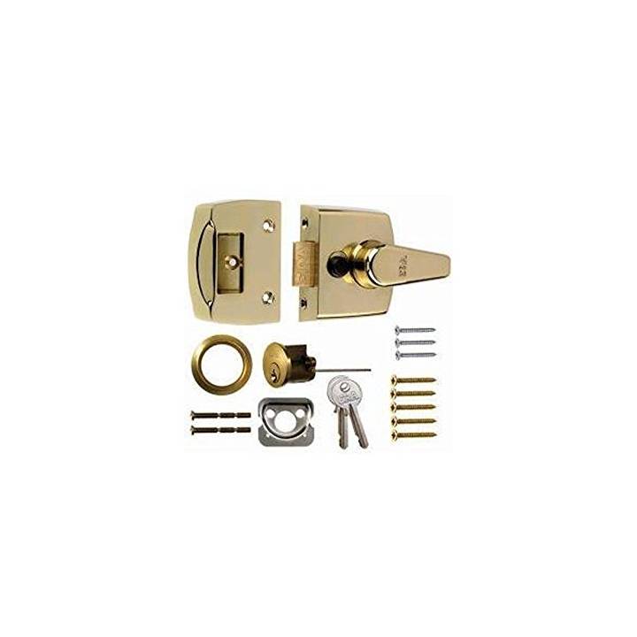 ERA 40mm Brass Nightlatch Front Door Lock