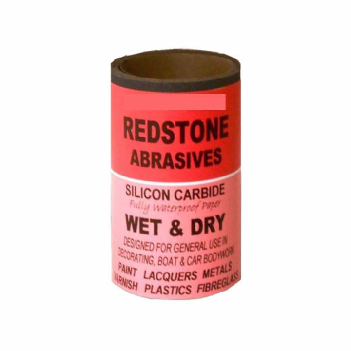 WET AND DRY ABRASIVE SANDPAPER - FINE - 1 METRE