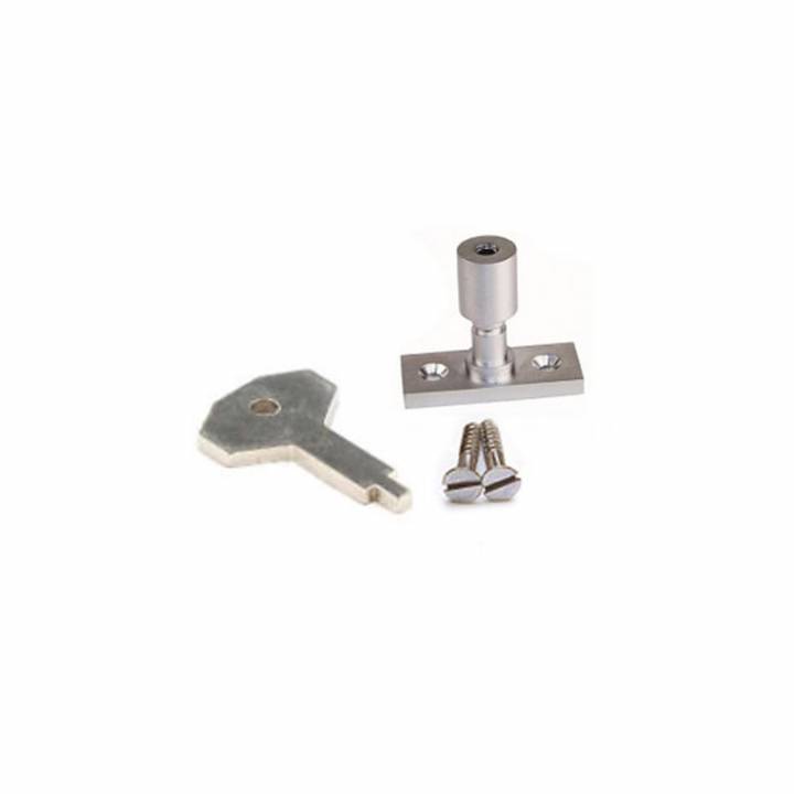 PK.2 SATIN WINDOW STAY LOCKS