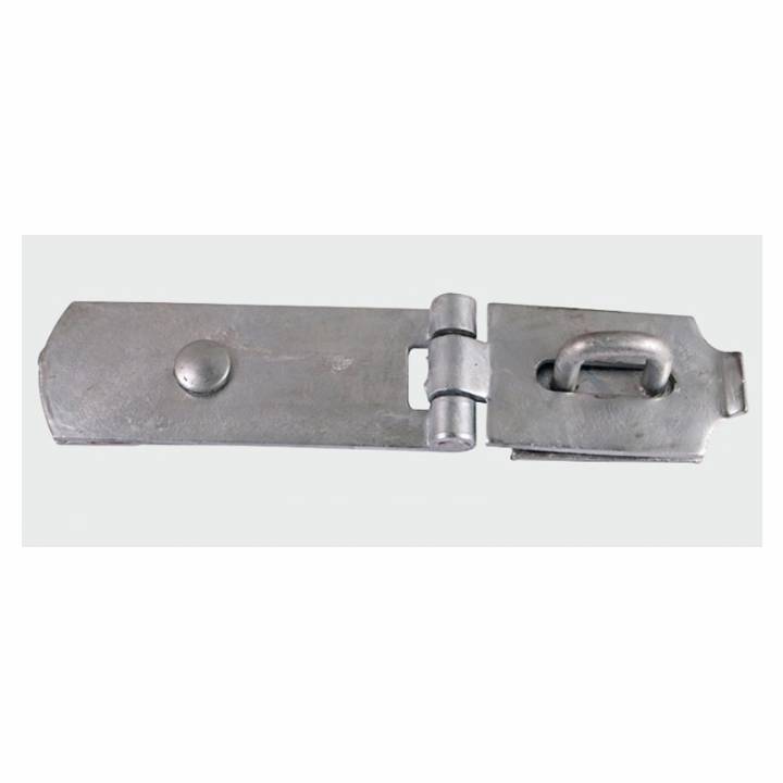 HEAVY SWIVEL HASP & STAPLE GALV 200MM