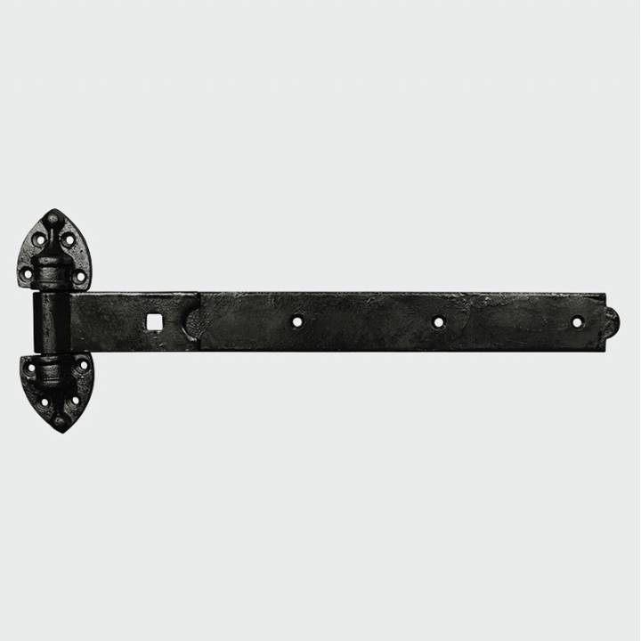 REVERSEABLE HINGE 24 INCH BLACK PAIR