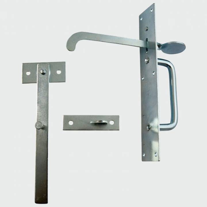 MEDIUM SUFFOLK LATCH BZP