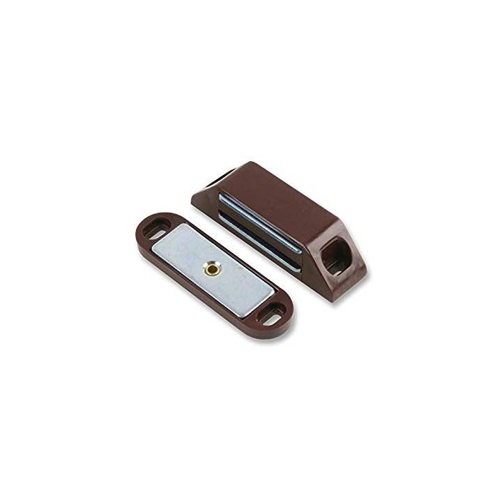 MAGNETIC CATCH BROWN LARGE PK.10
