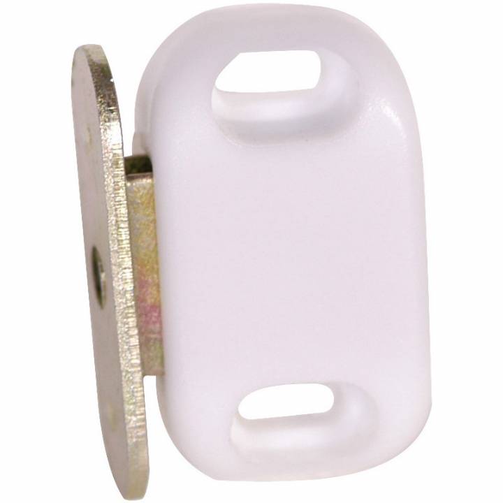 MAGNETIC CATCH WHITE MEDIUM PK.2