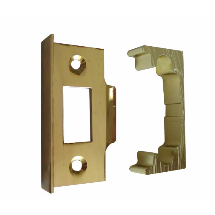 BRASS REBATE SET FOR TUBULAR LATCHES