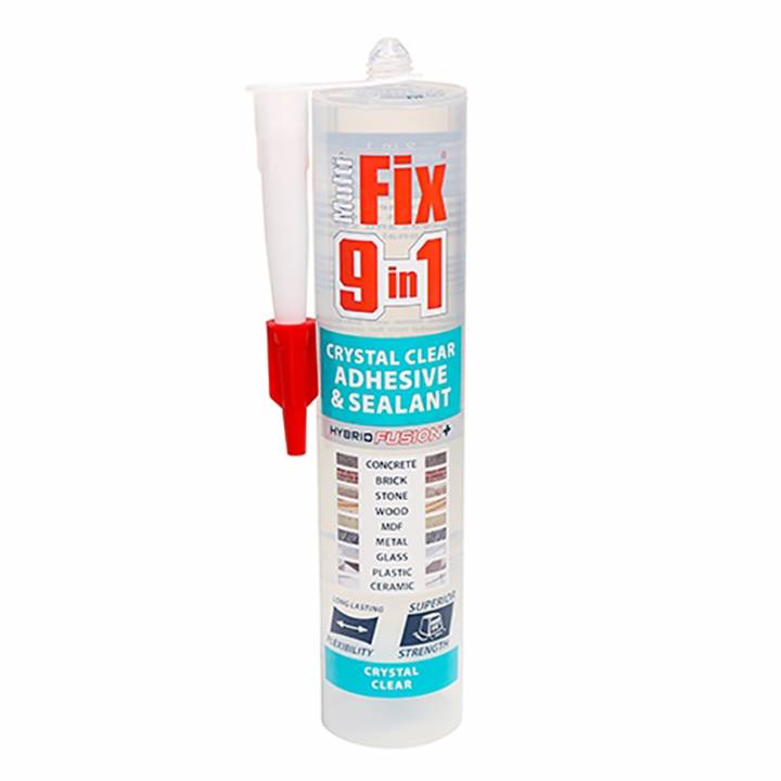 TIMCO 9 IN 1 CRYSTAL CLEAR ADHESIVE & SEALANT