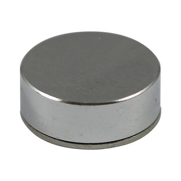 SOLID BRASS THREADED SCREW CAP - POLISHED CHROME