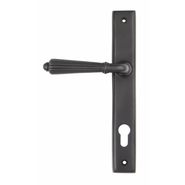 Aged Bronze Hinton Slimline Lever Espag. Lock Set