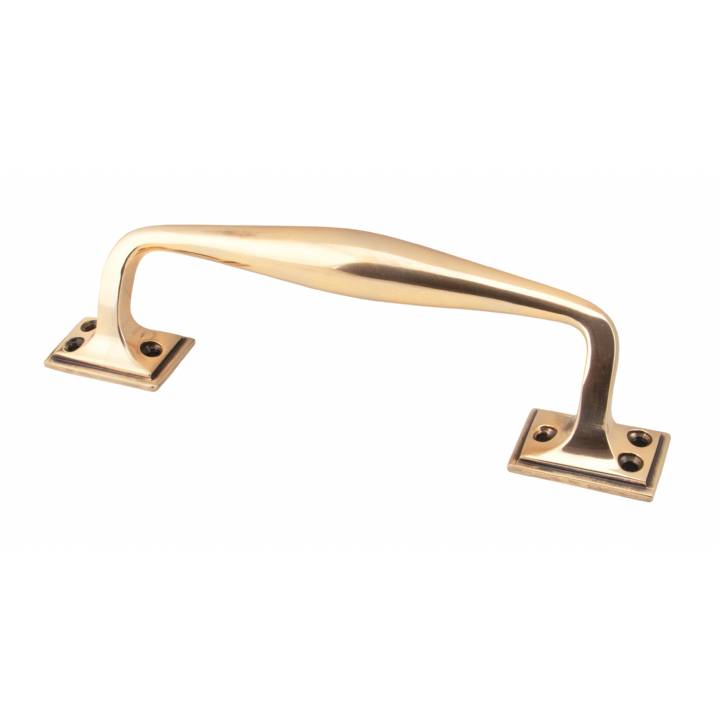 Polished Bronze 230mm Art Deco Pull Handle