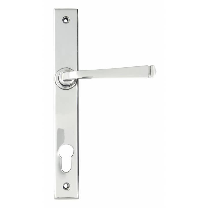 Polished Chrome Avon Slimline Lever Espag. Lock Set