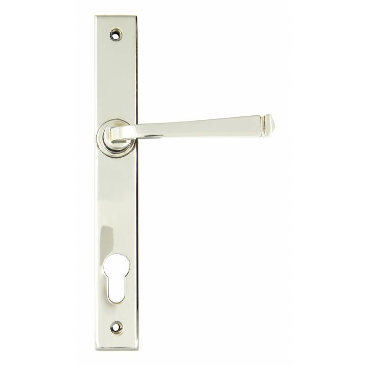 Polished Nickel Avon Slimline Lever Espag. Lock Set