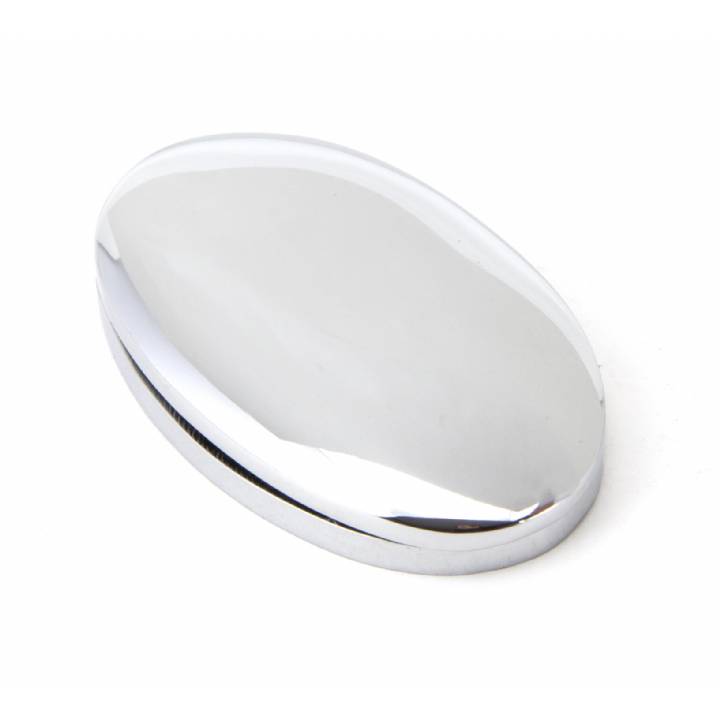 Polished Chrome Oval Escutcheon & Cover